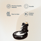 Ceramic Waterfall Smoke Backflow Cone Incense Holder - The Golden Theory