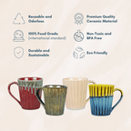 Chai pe Charcha Pink Stoneware Mug - The Golden Theory