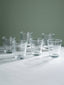 Clear Ribbed Glasses with Classic Textured Design | Set of 6 - The Golden Theory