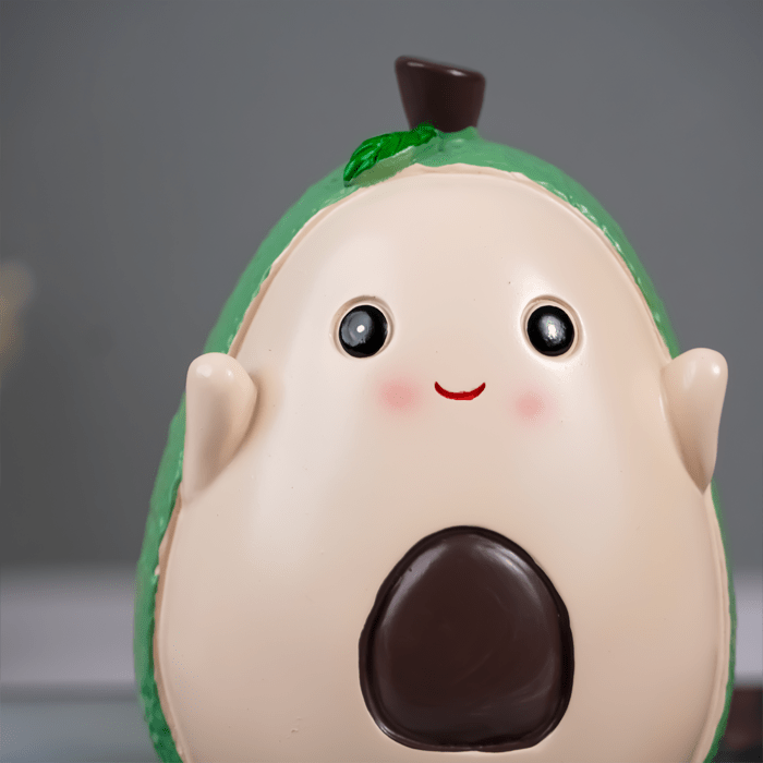 Cute Avocado Figurines with Dangling Legs - Set of Two - The Golden Theory