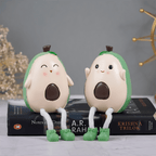 Cute Avocado Figurines with Dangling Legs - Set of Two - The Golden Theory
