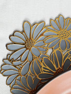 Daisy Anti Slip Mats | Set of 2,6 - The Golden Theory