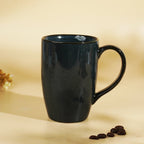 Deep Blue Ceramic Coffee Mug - The Golden Theory