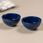 Deep Indigo Ceramic Dipping Bowls - The Golden Theory