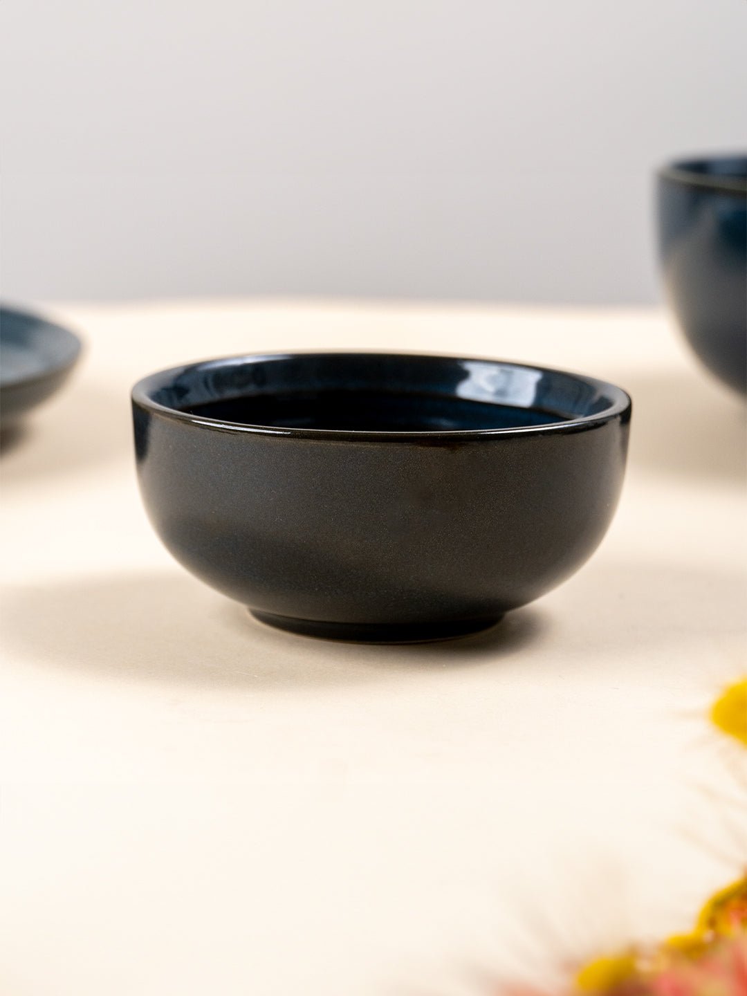 Deep Indigo Ceramic Small Bowl - The Golden Theory