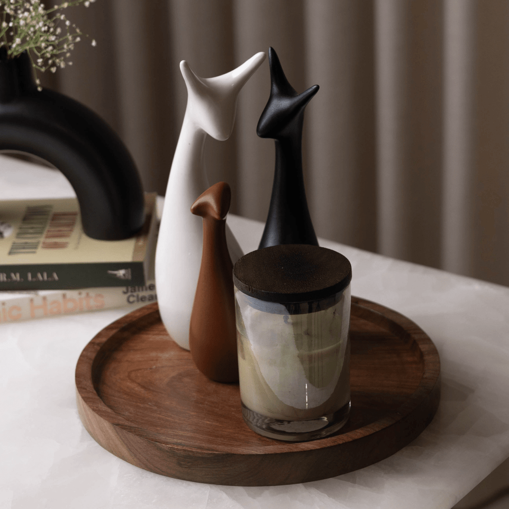 Deer Family Set Showpiece - Set of 3 - The Golden Theory
