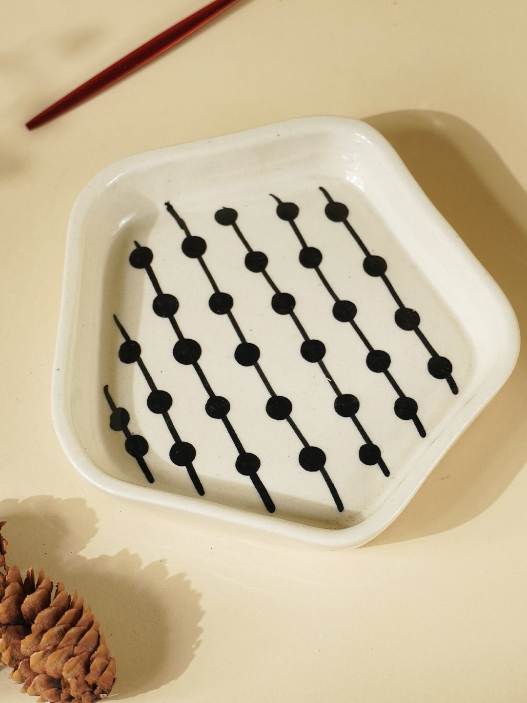 Dot Link Cup and Saucer Secondary image