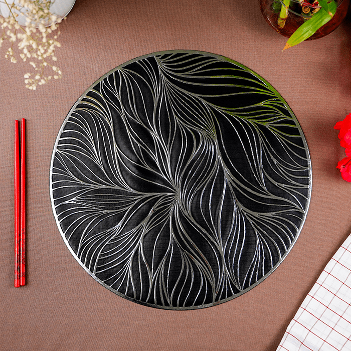 Elegant Dining Table Mats | Set of 2,6 - The Golden Theory