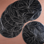 Elegant Dining Table Mats | Set of 2,6 - The Golden Theory