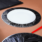 Elegant Dining Table Mats | Set of 2,6 - The Golden Theory