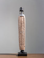 Elongated Tribal Figure Sculpture Set - The Golden Theory
