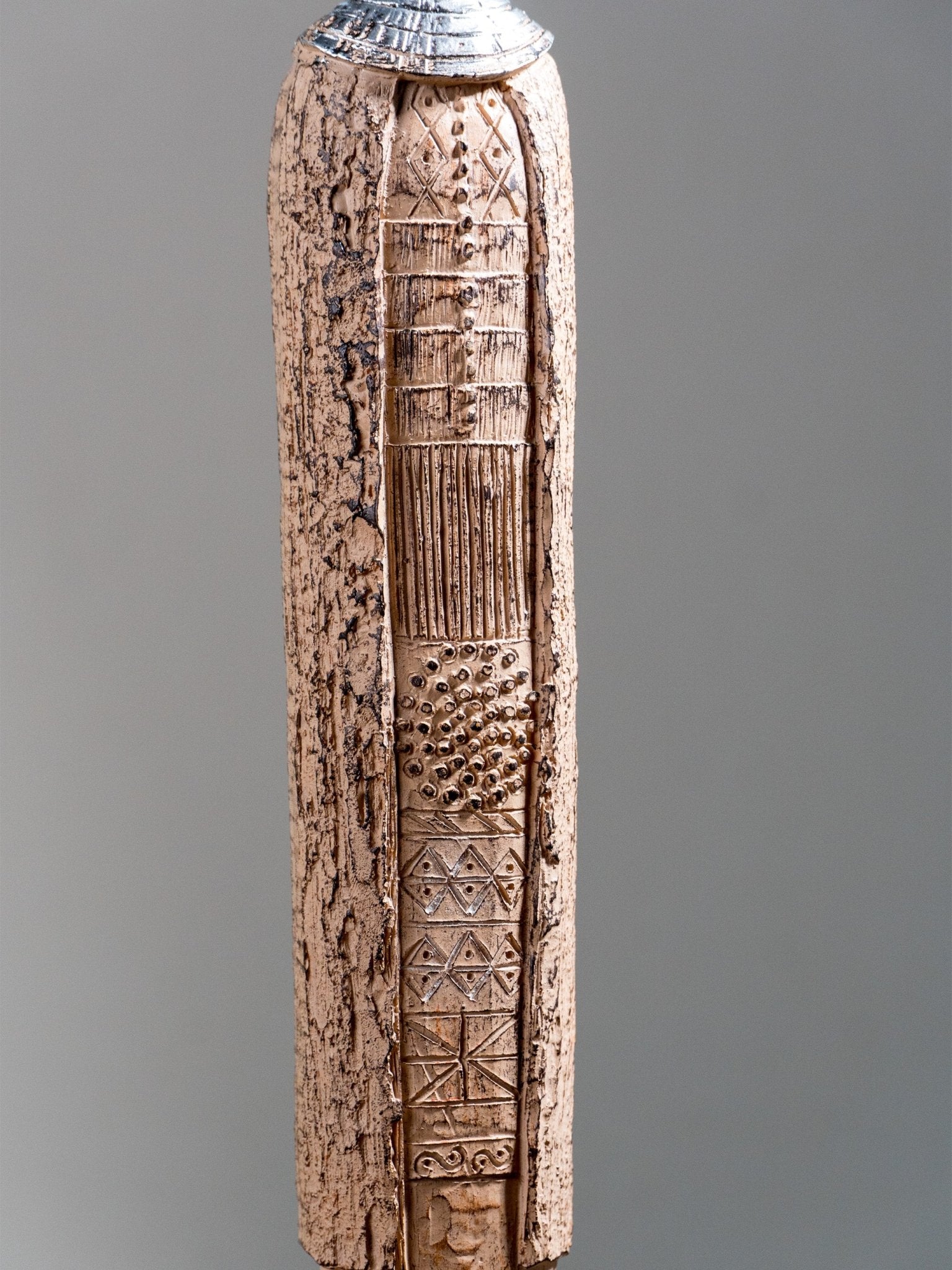 Elongated Tribal Figure Sculpture Set - The Golden Theory