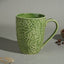 Embossed Green Ceramic Mug - The Golden Theory