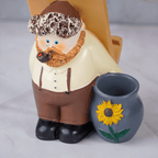 Farmer Figurine Mobile Stand - The Golden Theory
