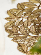 Flower Decorative Table Mats | Set of 2,6 - The Golden Theory