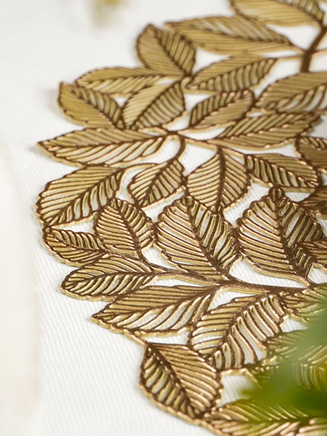 Flower Decorative Table Mats | Set of 2,6 - The Golden Theory