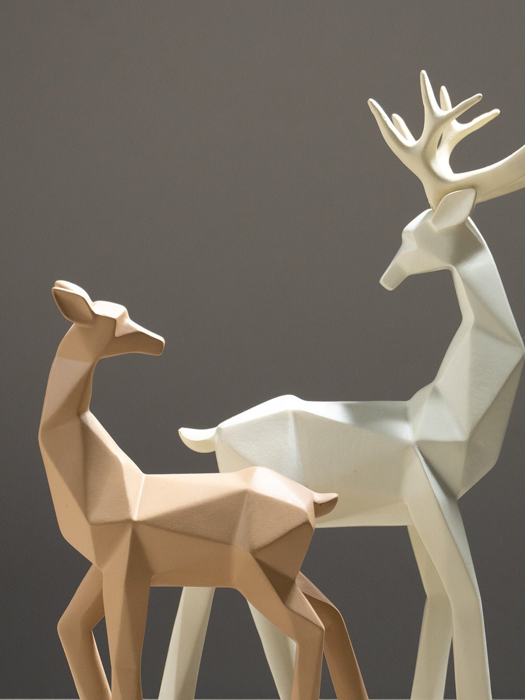 Geometric Deer Figurine Set Secondary image