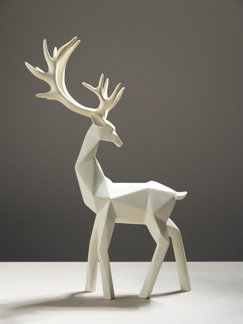 Geometric Deer Figurine Set - The Golden Theory
