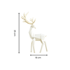 Geometric Deer Figurine Set - The Golden Theory