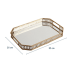 Glass Reflection Tray - Large - The Golden Theory