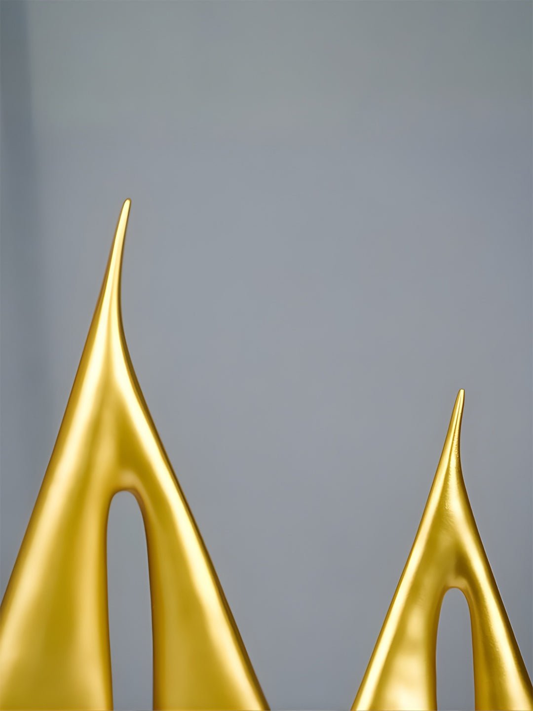 Gold Abstract Sailboat Sculptures - The Golden Theory