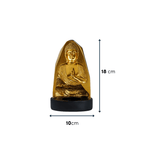 Gold Buddha Incense Holder with Meditation Aura Design - The Golden Theory