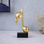Gold Musical Note Artifact - The Golden Theory