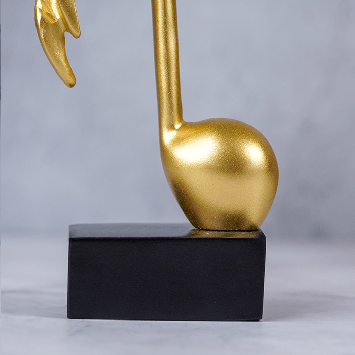 Gold Musical Note Artifact - The Golden Theory