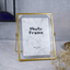 Gold Photo Frame with Stand - The Golden Theory