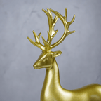Gold Reindeer Statues - The Golden Theory
