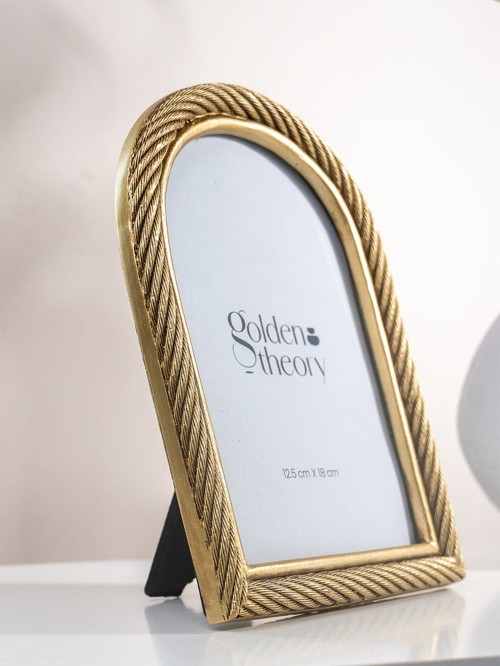 Gold Rope Vintage Frame - Large - The Golden Theory