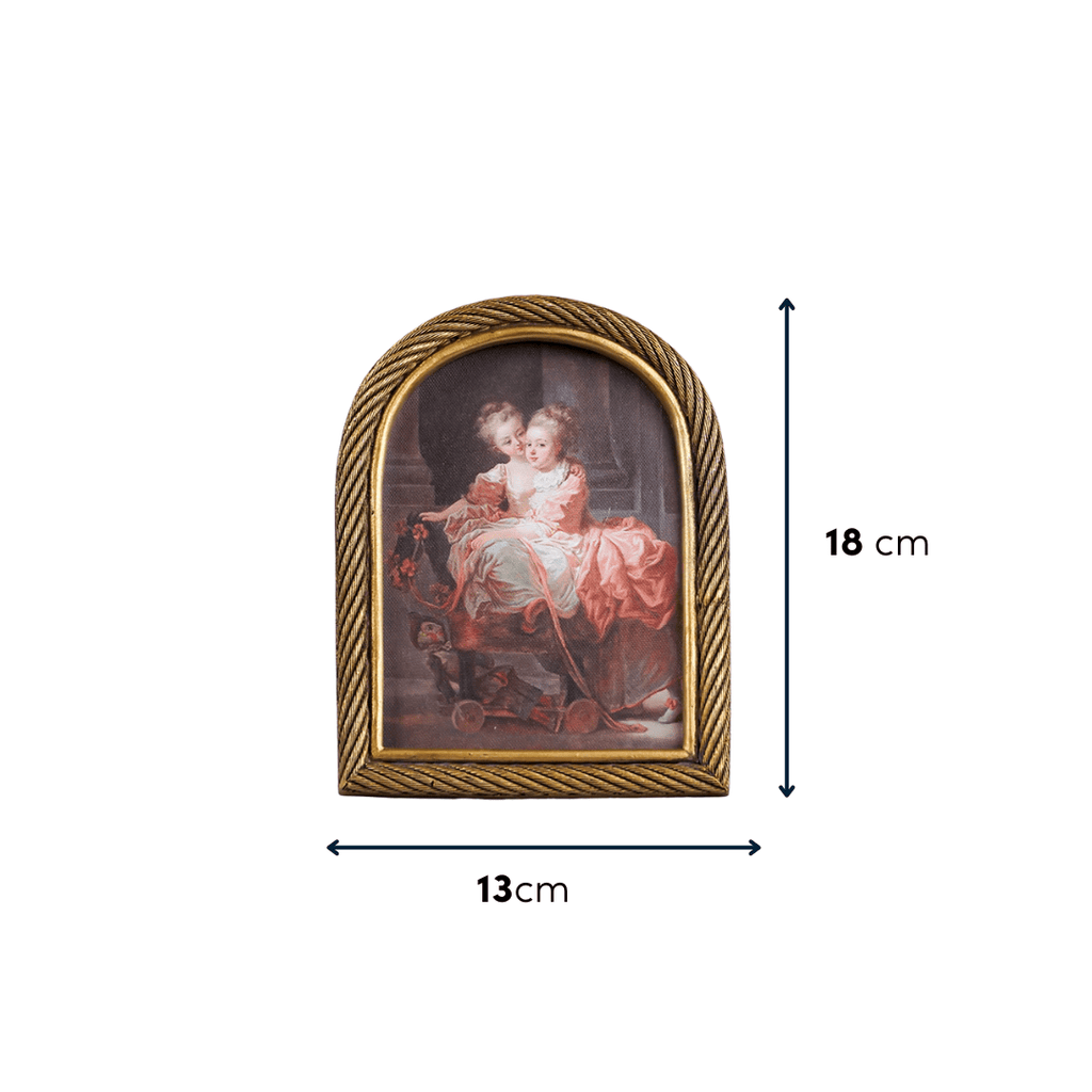 Gold Rope Vintage Frame - Small - The Golden Theory