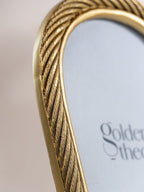 Gold Rope Vintage Frame - Small - The Golden Theory