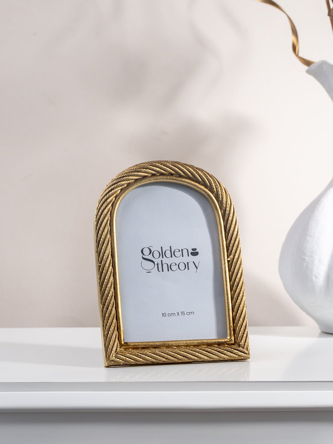 Gold Rope Vintage Frame - Small - The Golden Theory Main image
