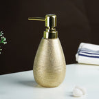 Gold Textured Ceramic Soap Dispenser - The Golden Theory