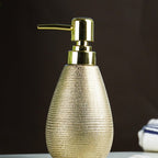 Gold Textured Ceramic Soap Dispenser - The Golden Theory