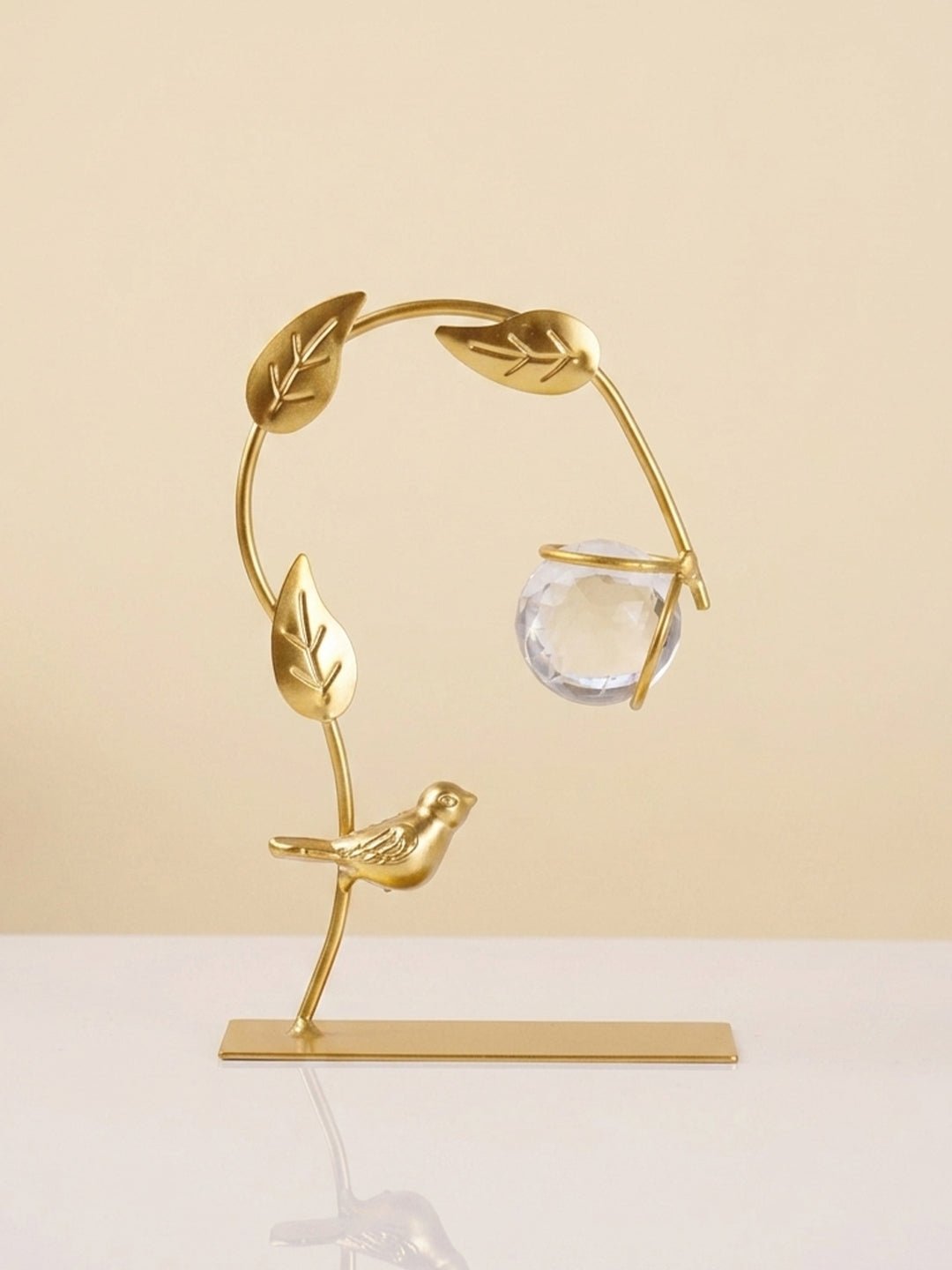 Golden Bird Design Planter Stand - The Golden Theory