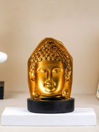 Golden Buddha Head Candle Holder - The Golden Theory