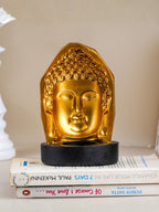 Golden Buddha Head Candle Holder - The Golden Theory
