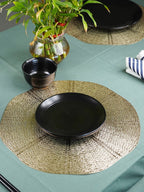 Golden Designer Table Mats | Set of 2,6 - The Golden Theory