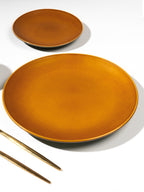 Golden Dinner Set with Green Exterior (Set of 23) - The Golden Theory