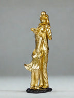 Golden Family Embrace Sculpture - The Golden Theory