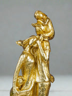 Golden Family Embrace Sculpture - The Golden Theory