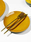 Golden Quarter Plate with Green Exterior - The Golden Theory