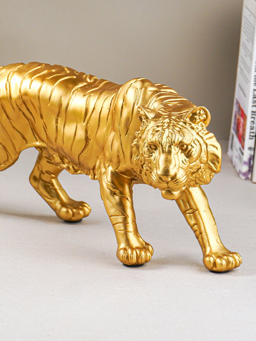 Golden Tiger Stripe Figurine Secondary image