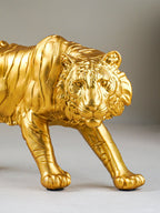 Golden Tiger Stripe Figurine - The Golden Theory