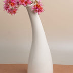 Greek Horn Ceramic Vase