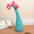 Greek Horn Ceramic Vase