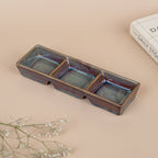 Green Ceramic Chutney Platter - The Golden Theory