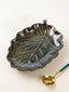 Green Ceramic Leaf Platter - The Golden Theory